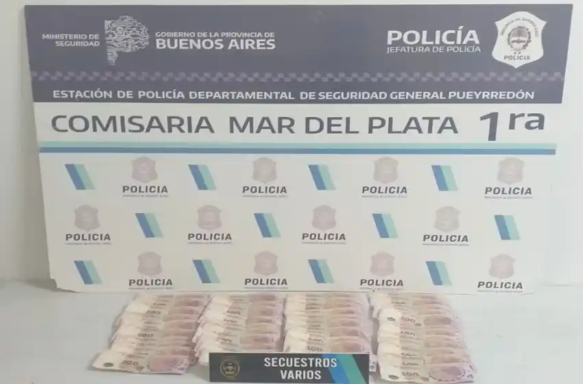Atrapan a punguista que robó a un jubilado al salir del banco