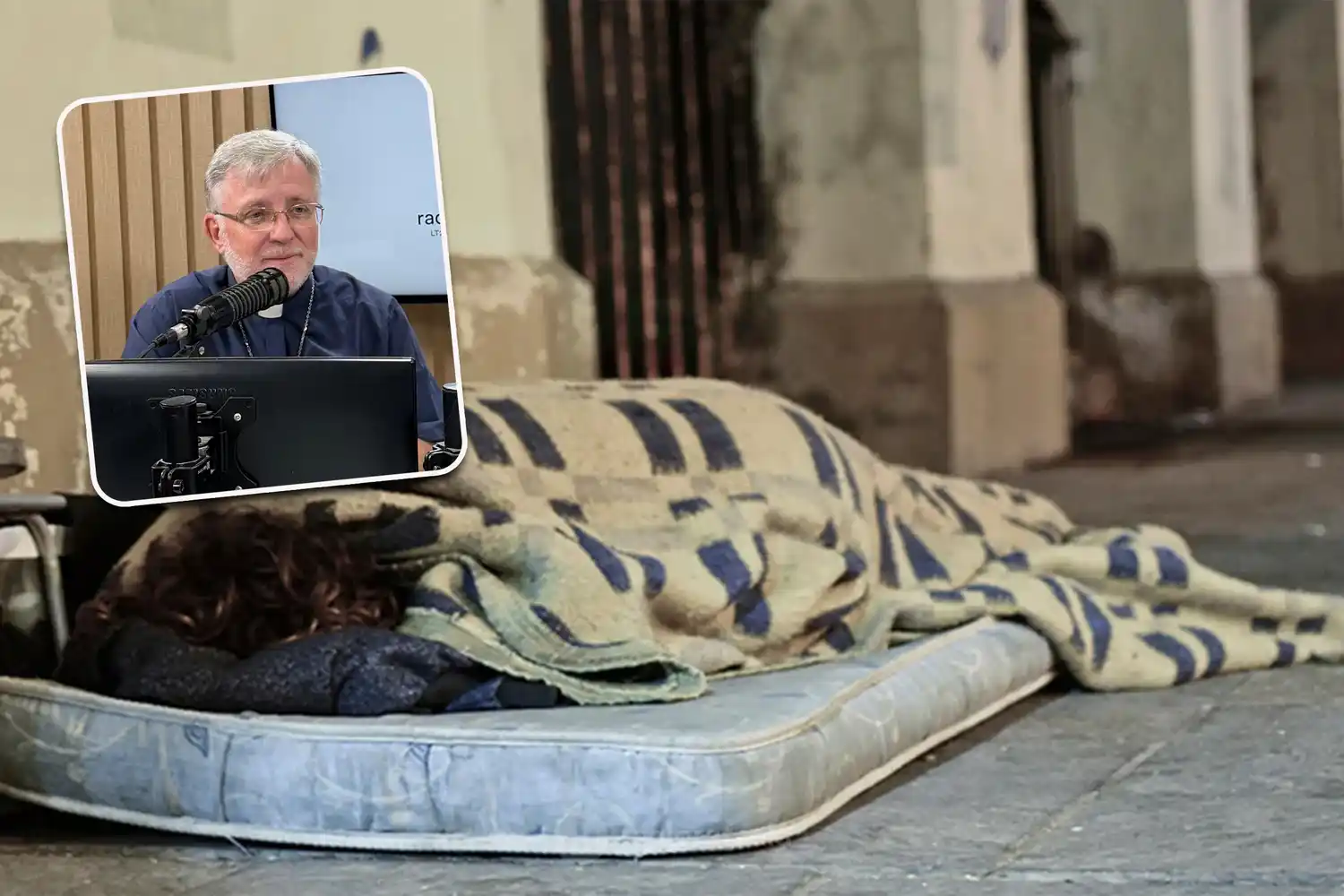 Monseñor Pedro Torres: "detrás de cada situación de calle, hay historias con dolores muy grandes"