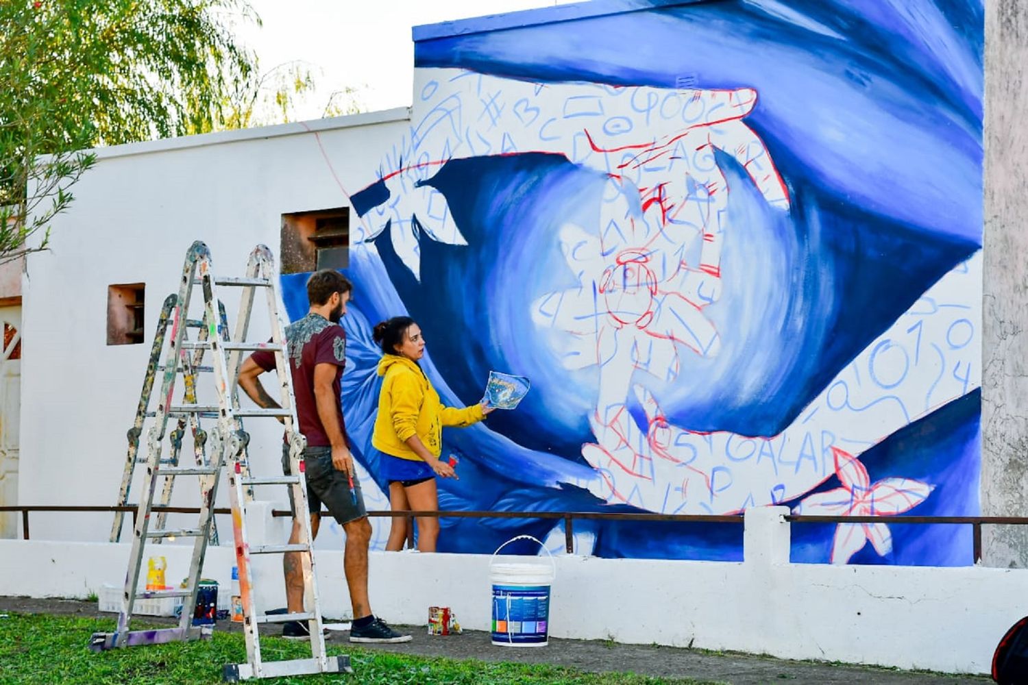 Galarza dio inicio al Encuentro Entrerriano de Arte con gran participación de artistas y comunidad