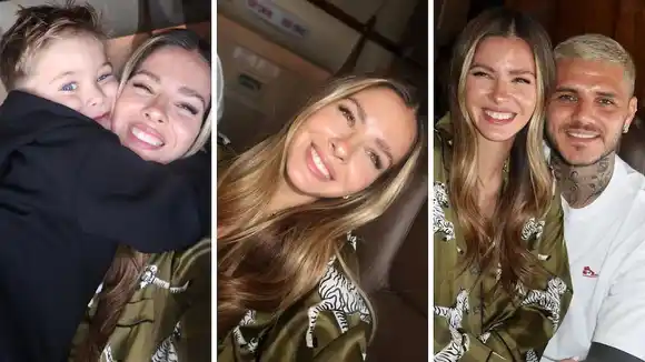 La China Suárez compartió un viaje familiar con Icardi y sus hijos en medio del conflicto judicial con Wanda Nara