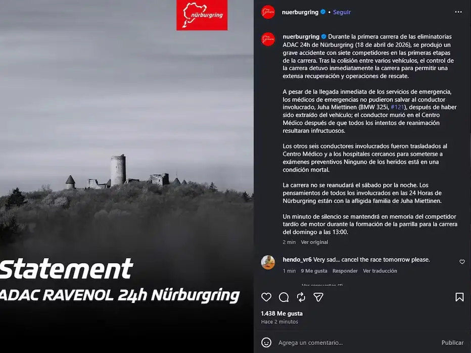 Comunicado oficial