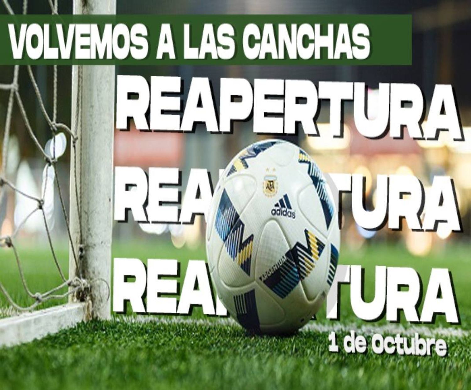 Este jueves reabren las canchas de Fútbol 5