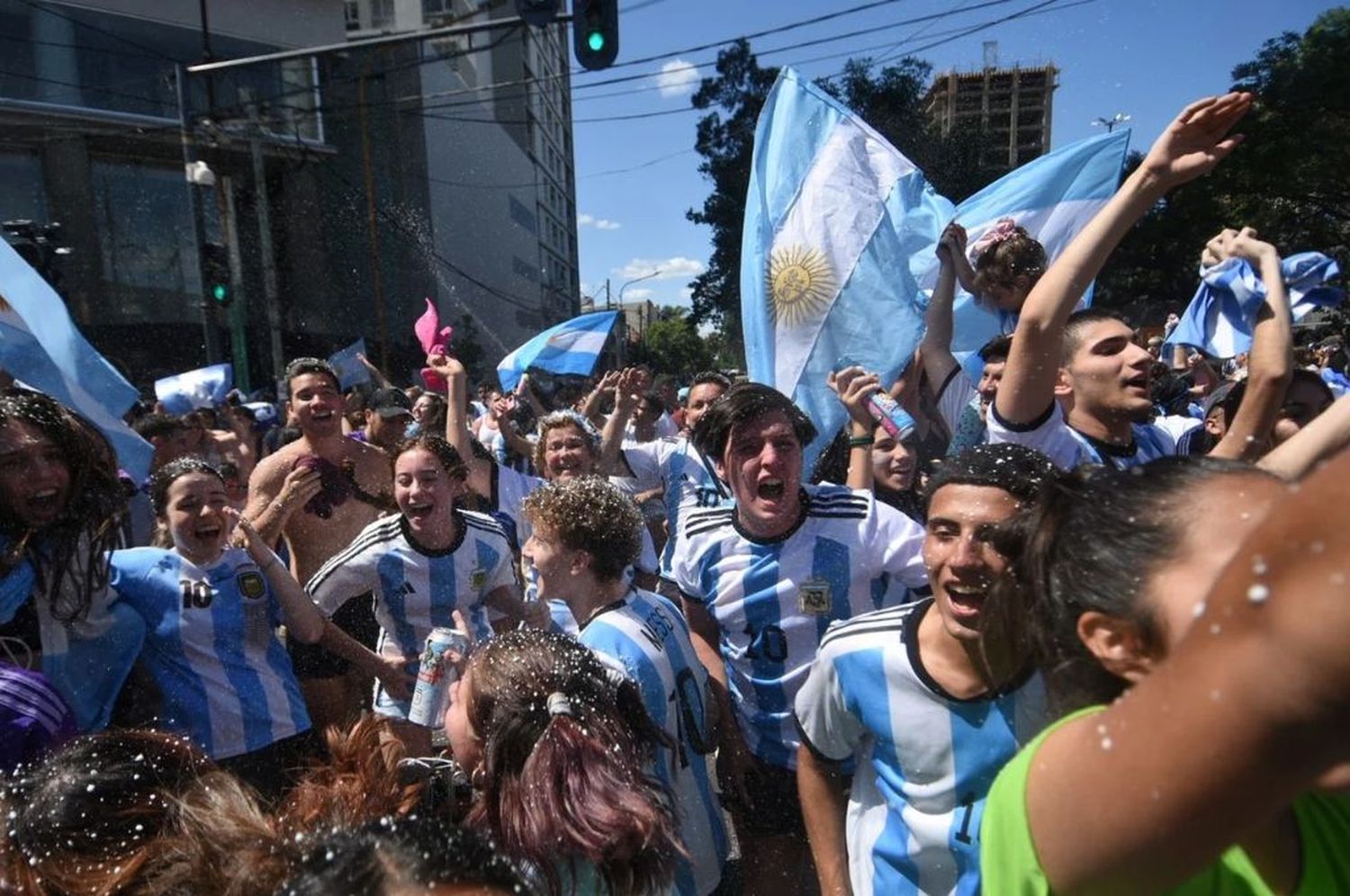 Argentina campeón: el festejo de los santafesinos en fotos