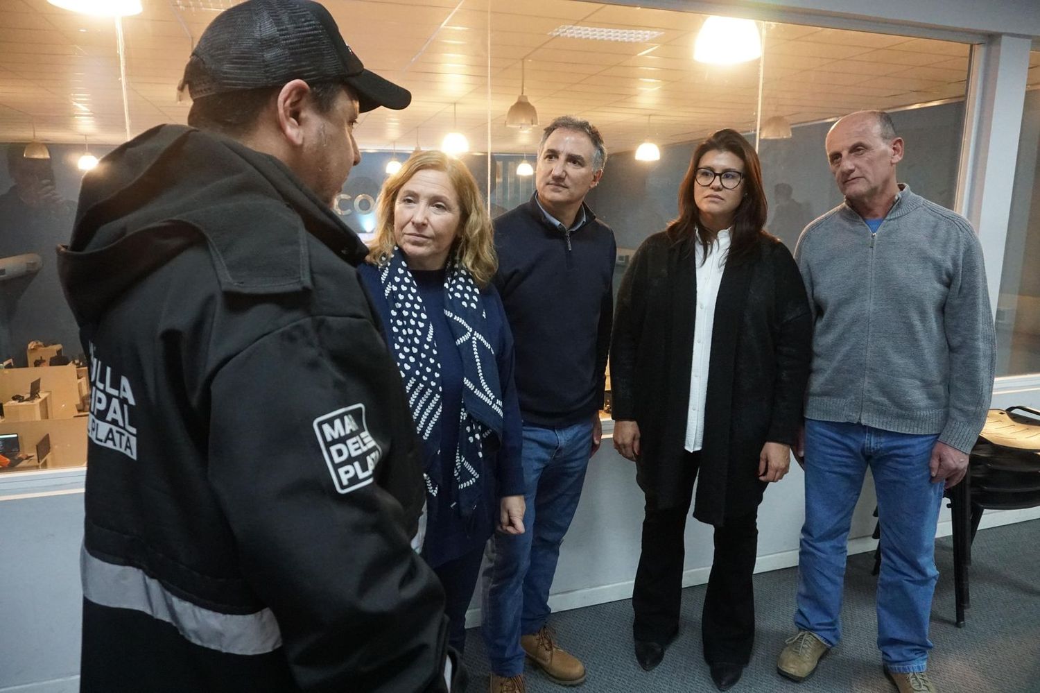 La Libertad Avanza Tandil visitó el Centro de Operaciones y Monitoreo de Mar del Plata