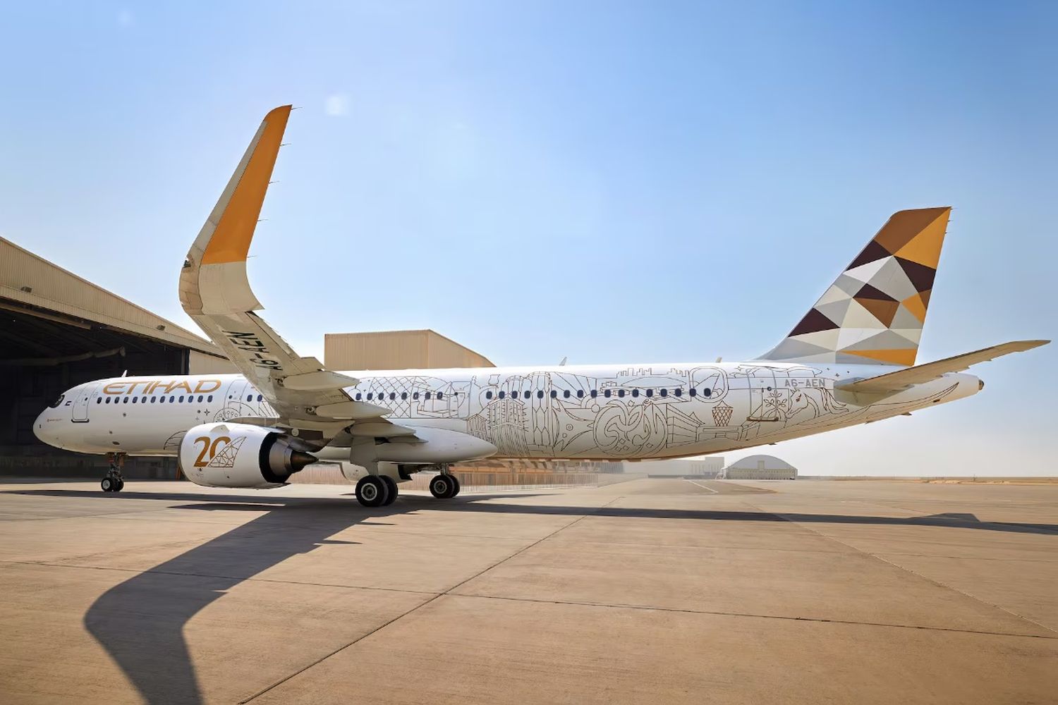 Etihad planifica vuelos a Londres con aviones Airbus A321