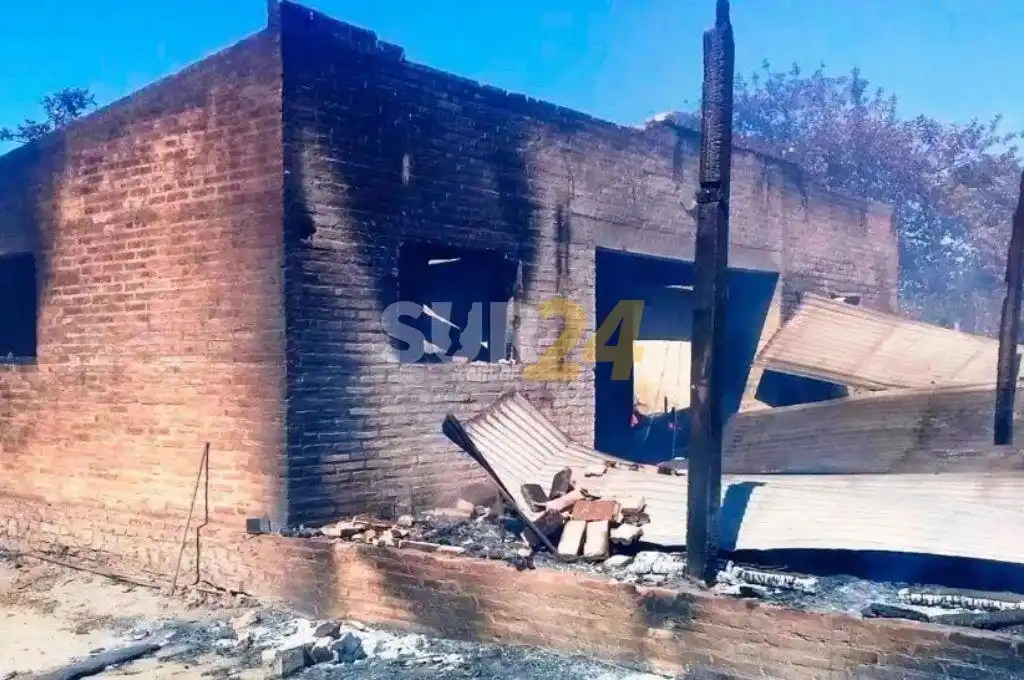 Mató a su esposa y a su hijo, prendió fuego la casa y se quitó la vida