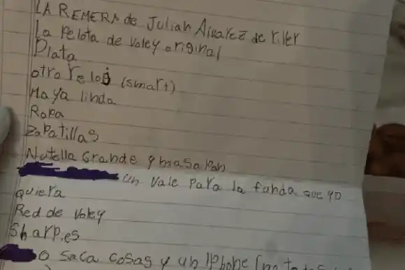 La escandalosa lista de regalos que una pequeña le hizo a Papá Noél: “Y sabe que no existe”