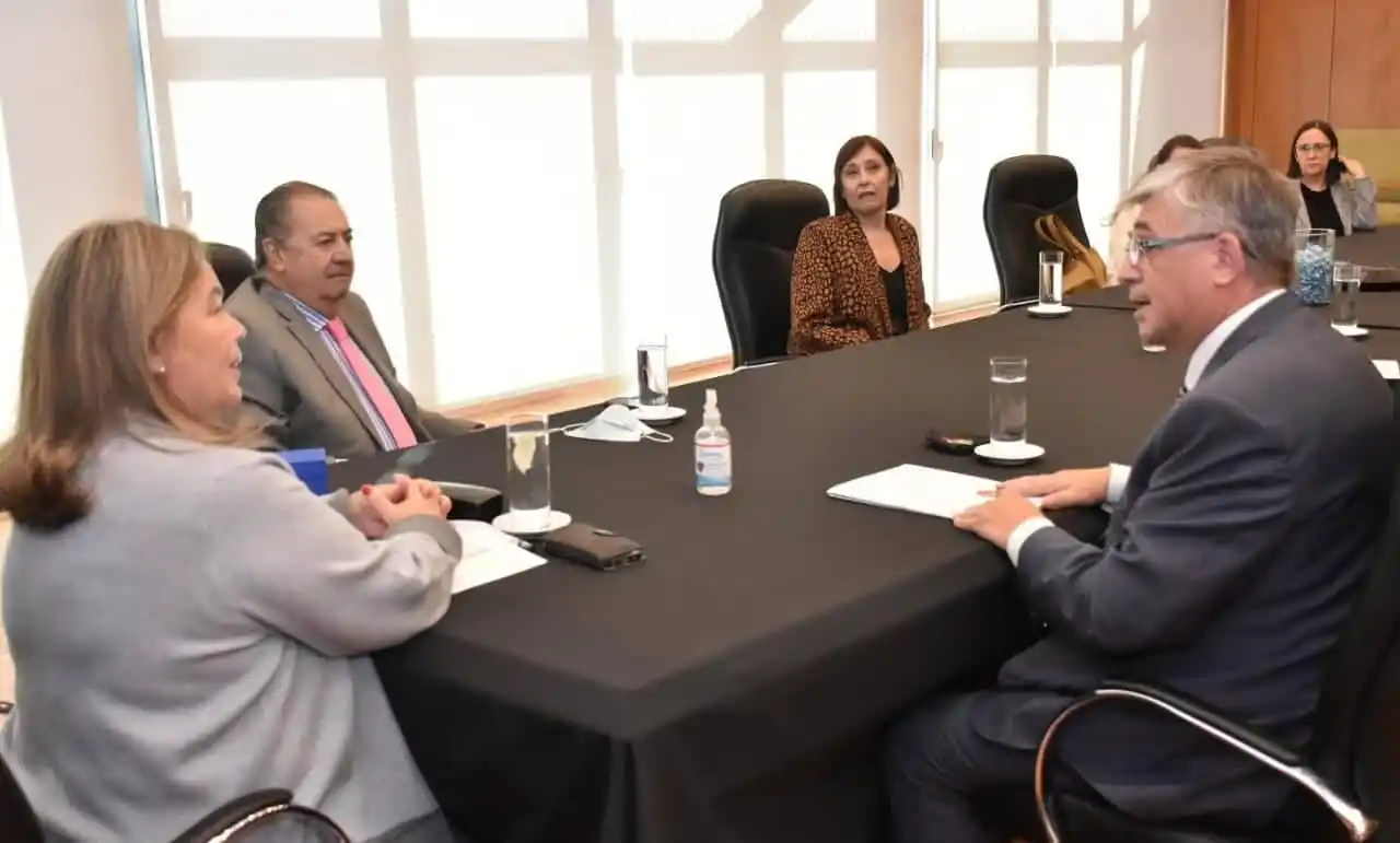 El Colegio de la Abogacía se reunió con autoridades del Superior Tribunal de Justicia