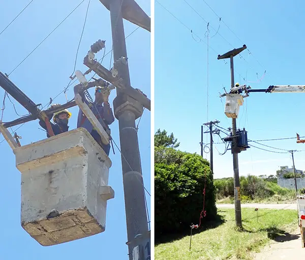 La Usina realizó trabajos en Quequén