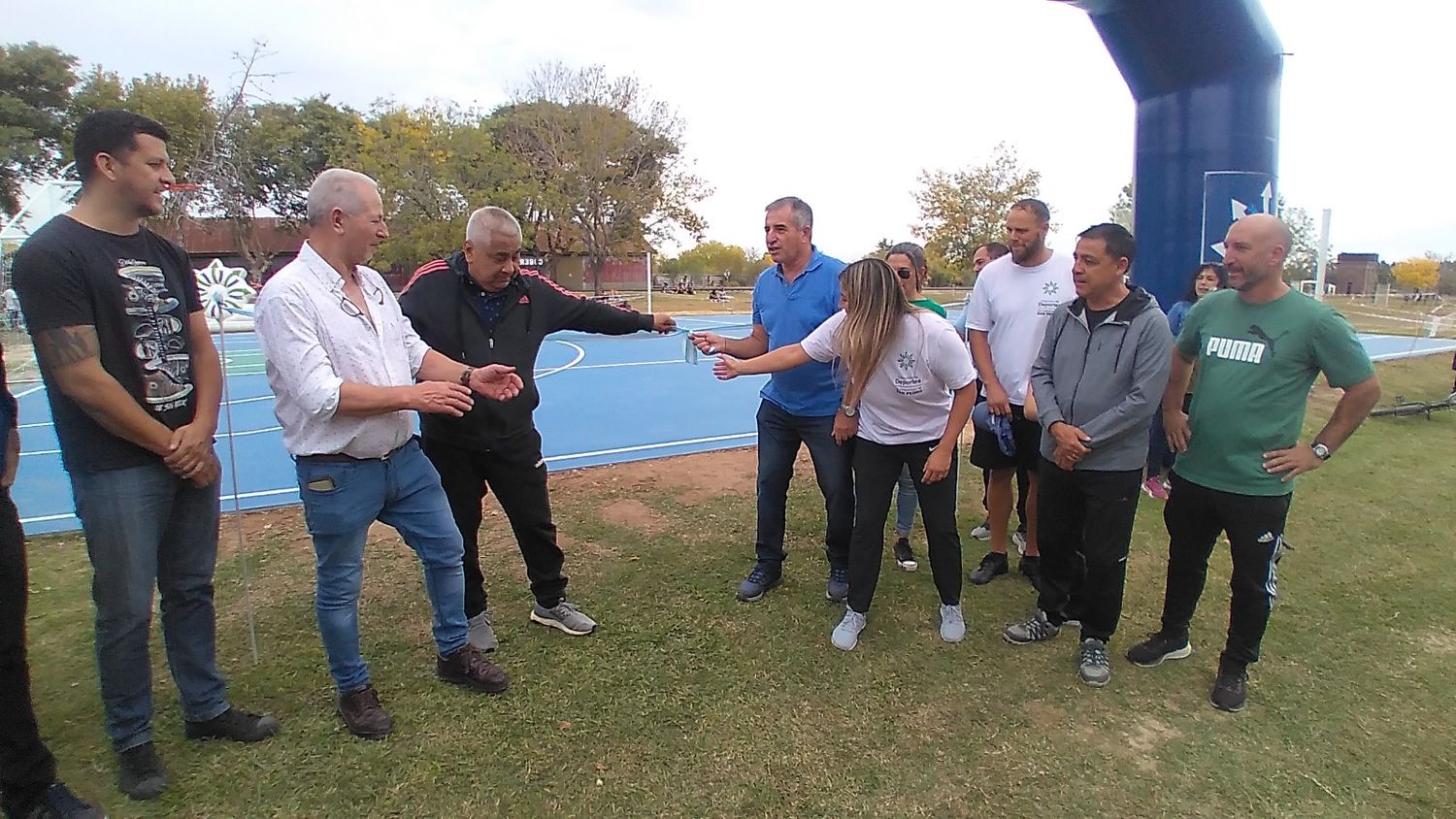 Ramón cuestionó a Cecilio por inaugurar una obra “como si la hubiera hecho él”