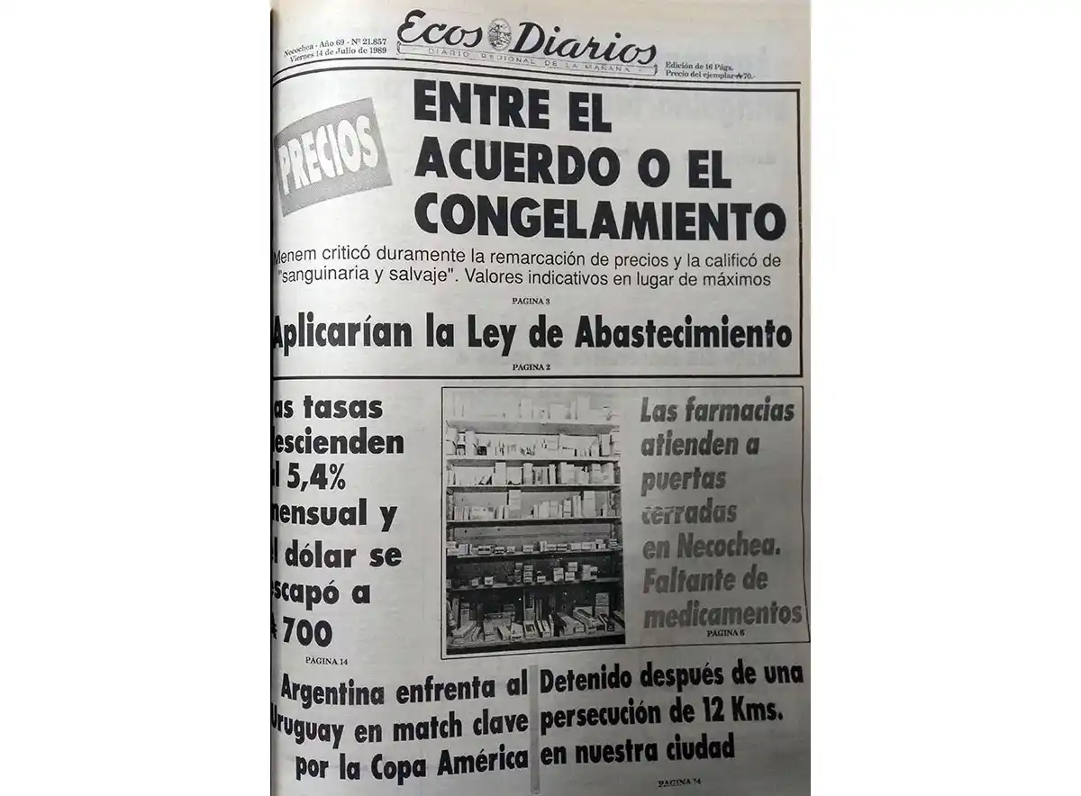 Viernes 14 de julio de 1989