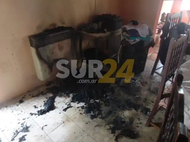 Venado Tuerto: se incendió una vivienda en Dimmer y España 