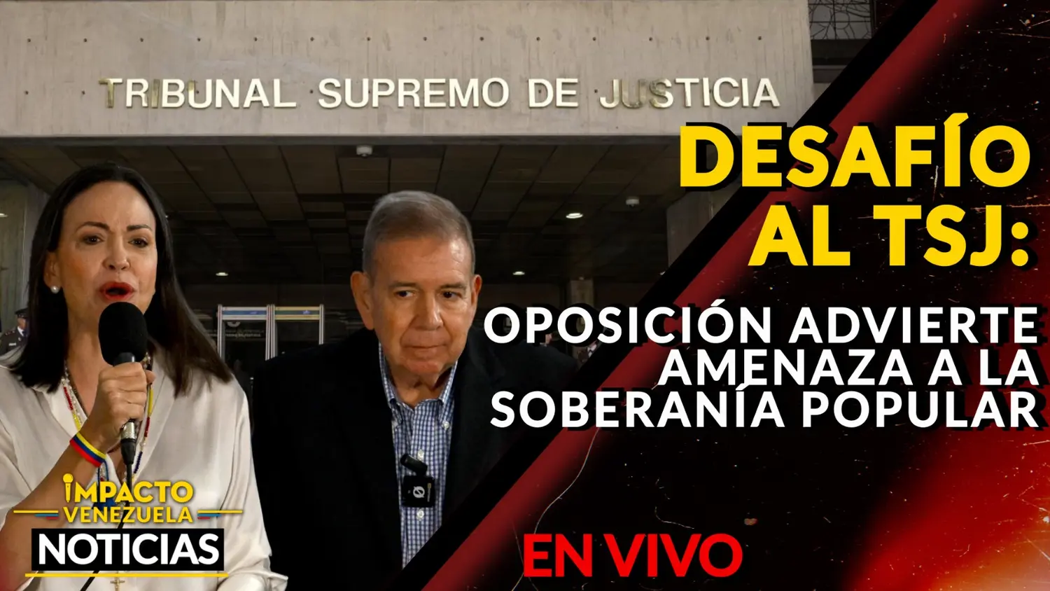 DESAFÍO AL TSJ: oposición advierte amenaza a la soberanía popular – VIDEO