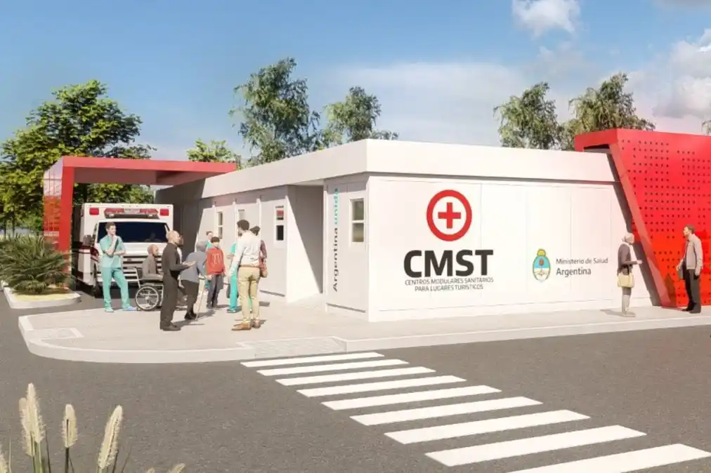 Contará con recepción, acceso al público, sector de espera, boxes de testeo y sanitarios.