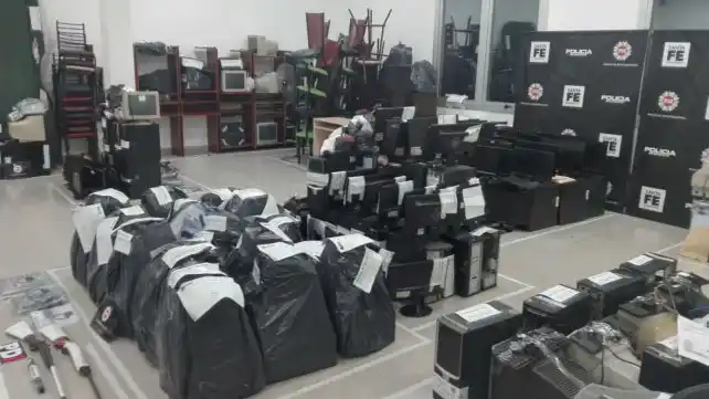 Detenidos en 30 allanamientos por juego clandestino en Rosario