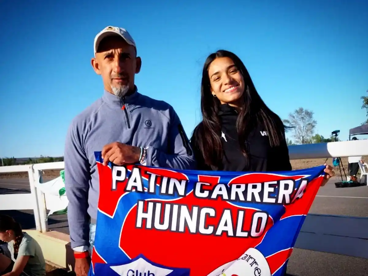 Aylén Torres Maciel estuvo acompañada por su entrenador Eduardo Benítez en la primera fecha diputada en neuquén.
