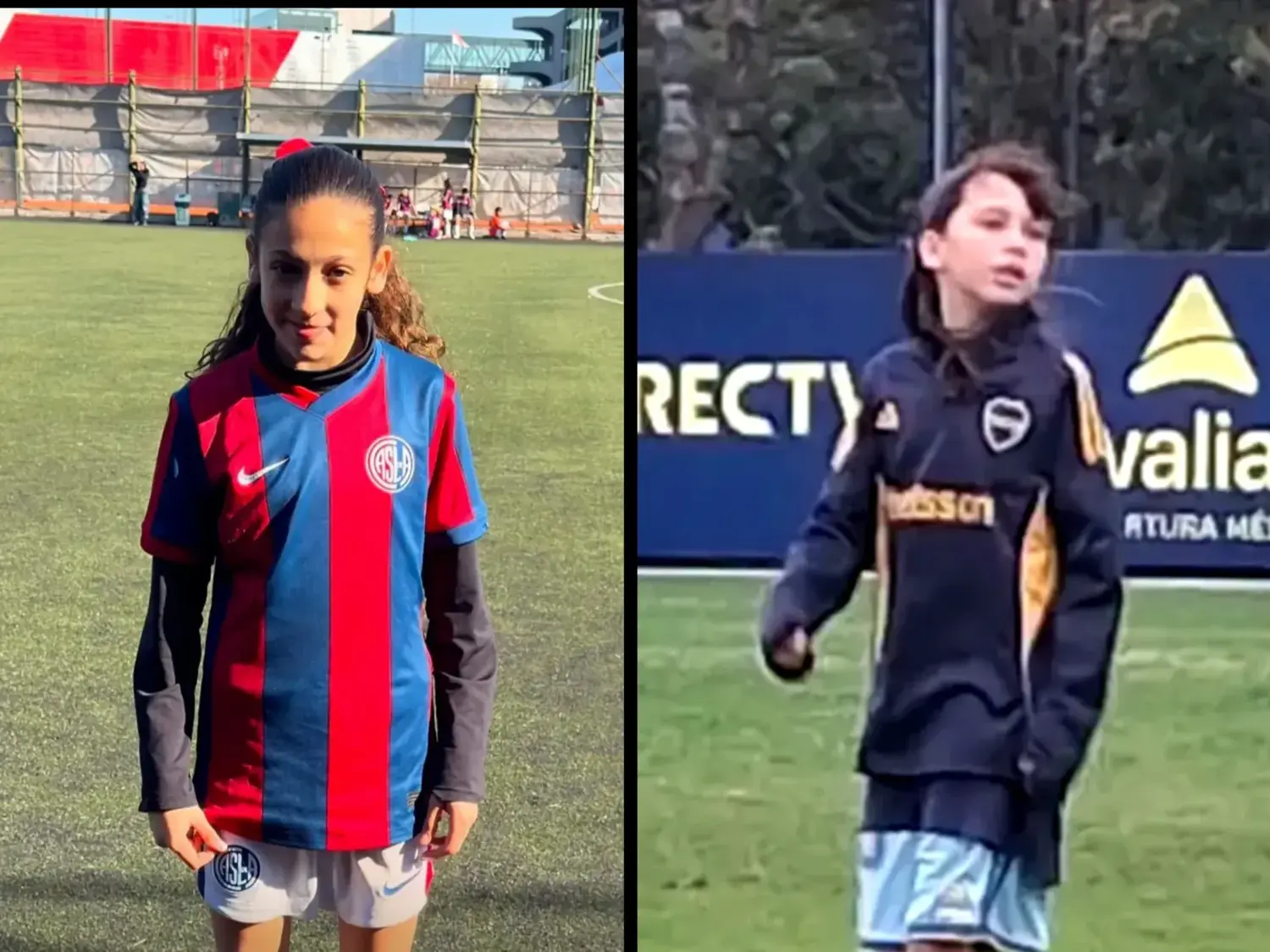 Uma Díaz y Maia Taurizano debutaron en las competencias oficiales de AFA. PH: Fútbol Femenino SP