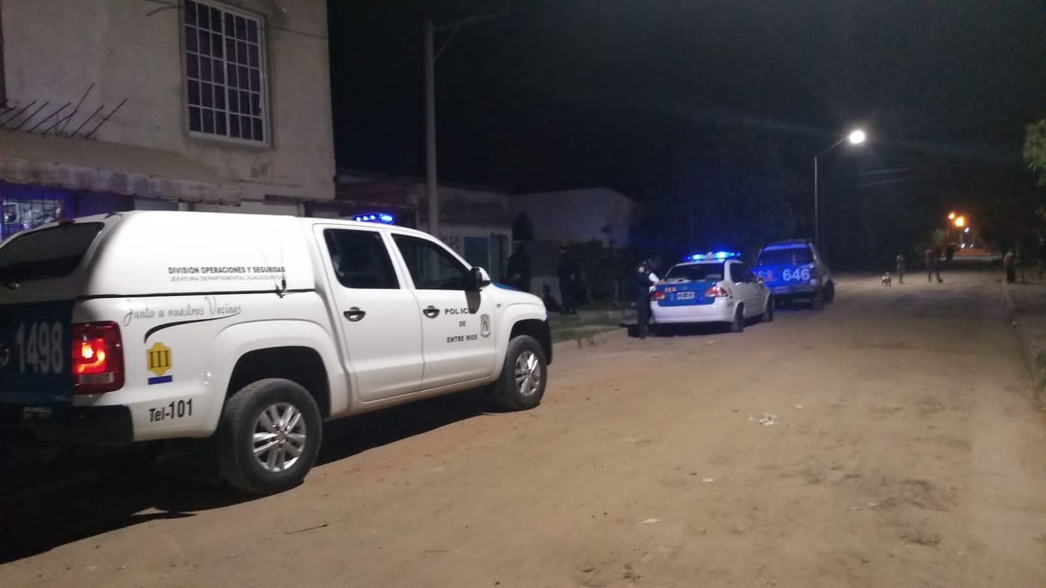 Detuvieron a un hombre robando herramientas de una obra