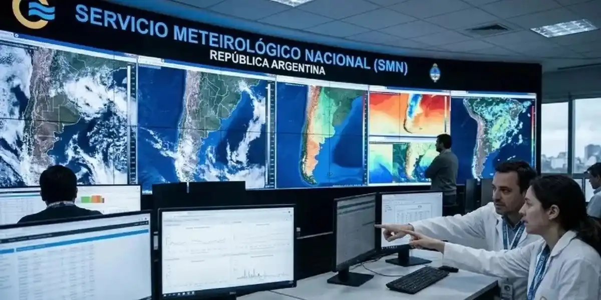 Polémica por despidos en el Servicio Meteorológico Nacional.
