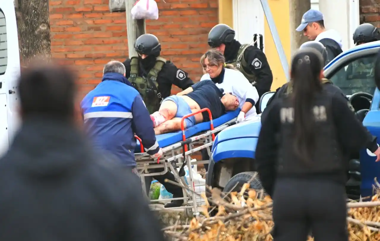 Terror en barrio Nueva Esperanza. Foto: Flavio Raina