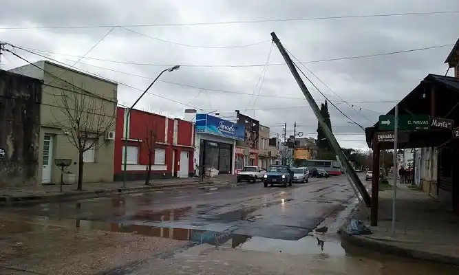 Un poste de luz puede ocasionar una tragedia