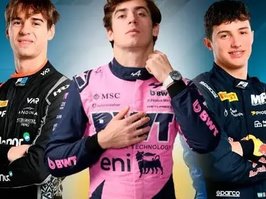 Varrone, Colapinto y Colnaghi corren este find de semana en el Hungaroring. Foto: Olé