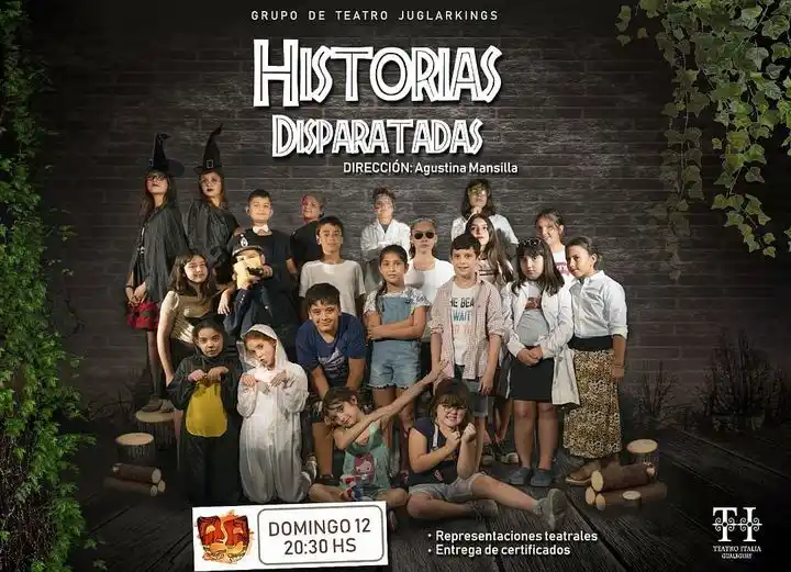 Historias Disparatadas se presenta en el Teatro Italia