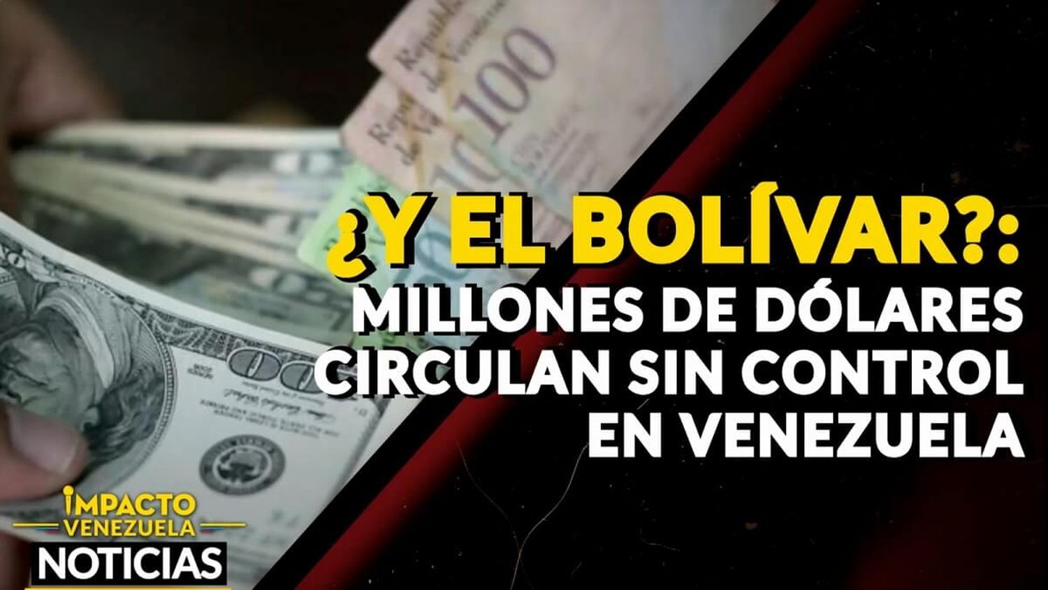 ¿Y EL BOLÍVAR? Millones de dólares circulando sin control en Venezuela – VIDEO