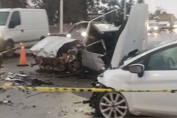 Choque frontal en la Autovía 19, en el acceso a Santo Tomé: hay un herido grave