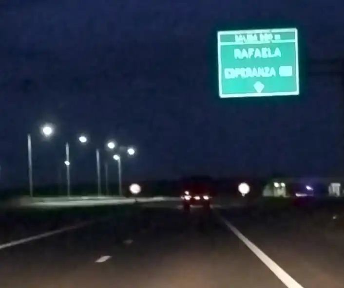 Se hizo la luz en el acceso sur de la Variante Rafaela