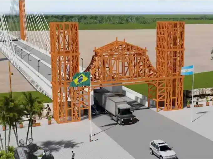 Cómo será el nuevo puente que unirá Argentina y Brasil: 950 metros sobre el río Uruguay y obras previstas hasta 2030