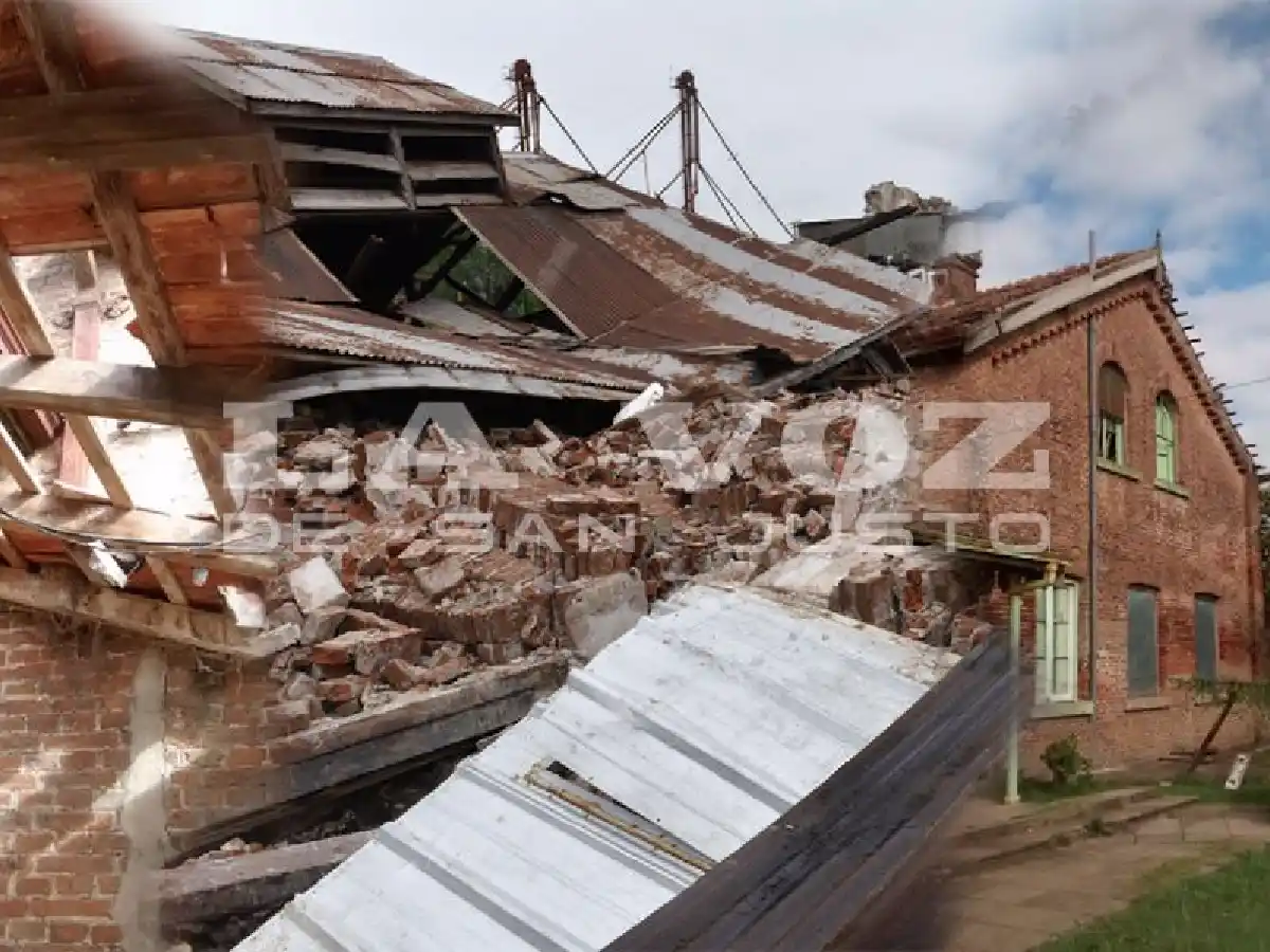 El estado de la vieja estación del Mitre