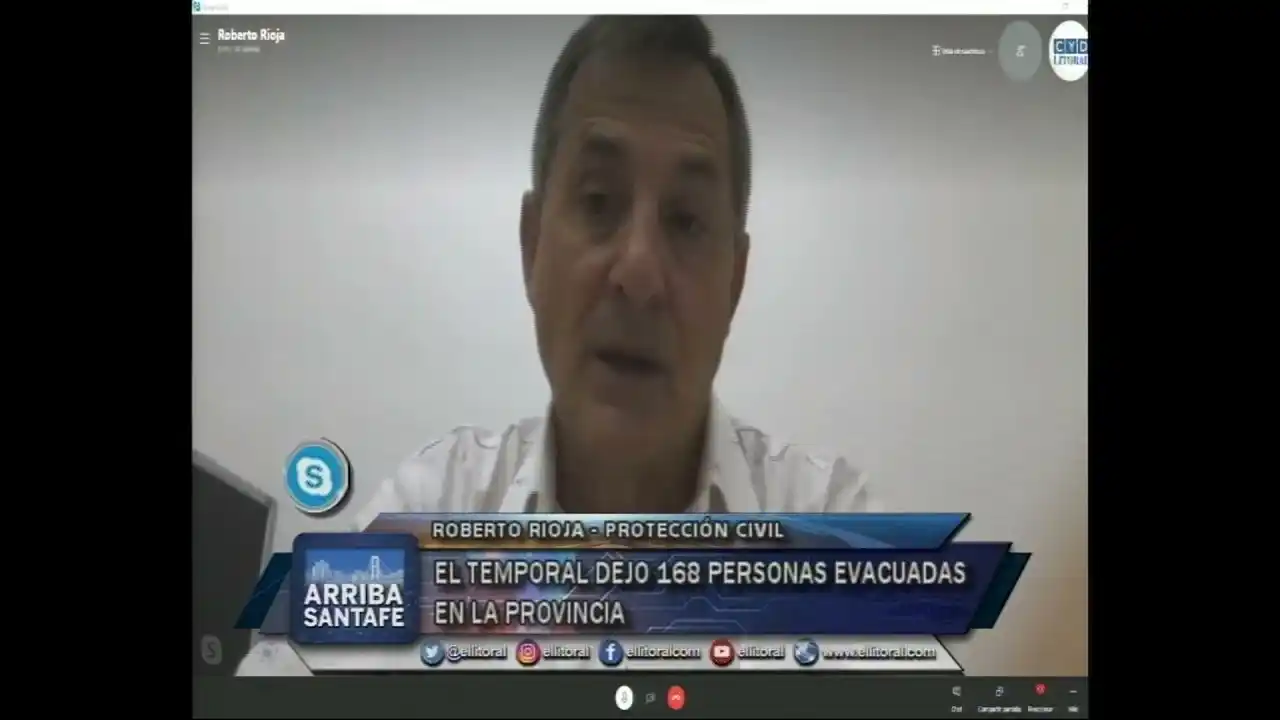 El temporal dejo 168 personas evacuadas en la provincia