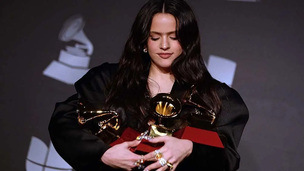 Rosalía consiguió cinco estatuillas por su disco “El Mal querer”