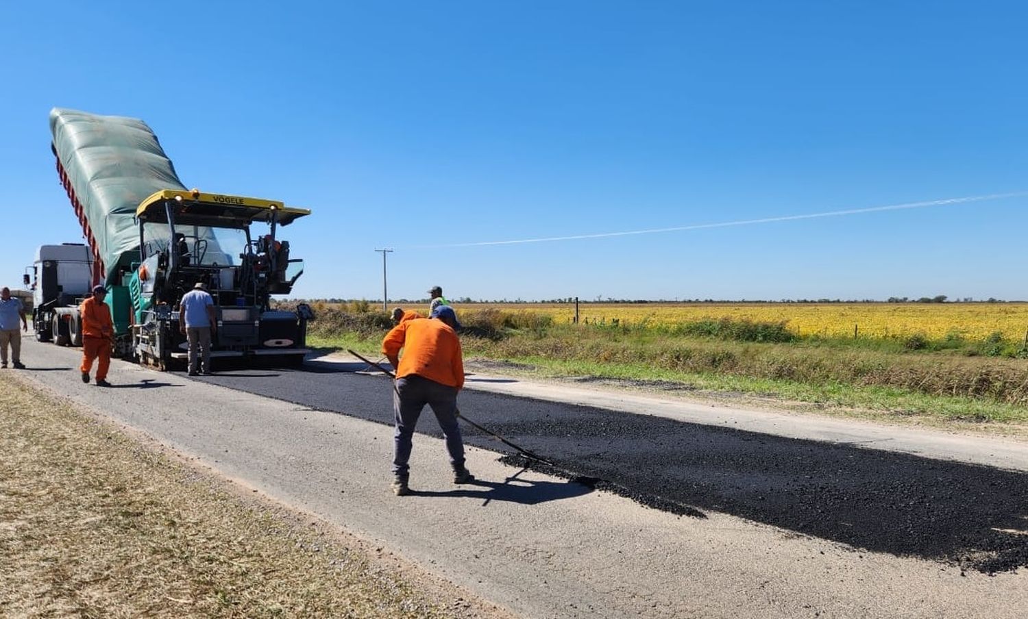 Las obras se extienden a lo largo de todo el territorio.