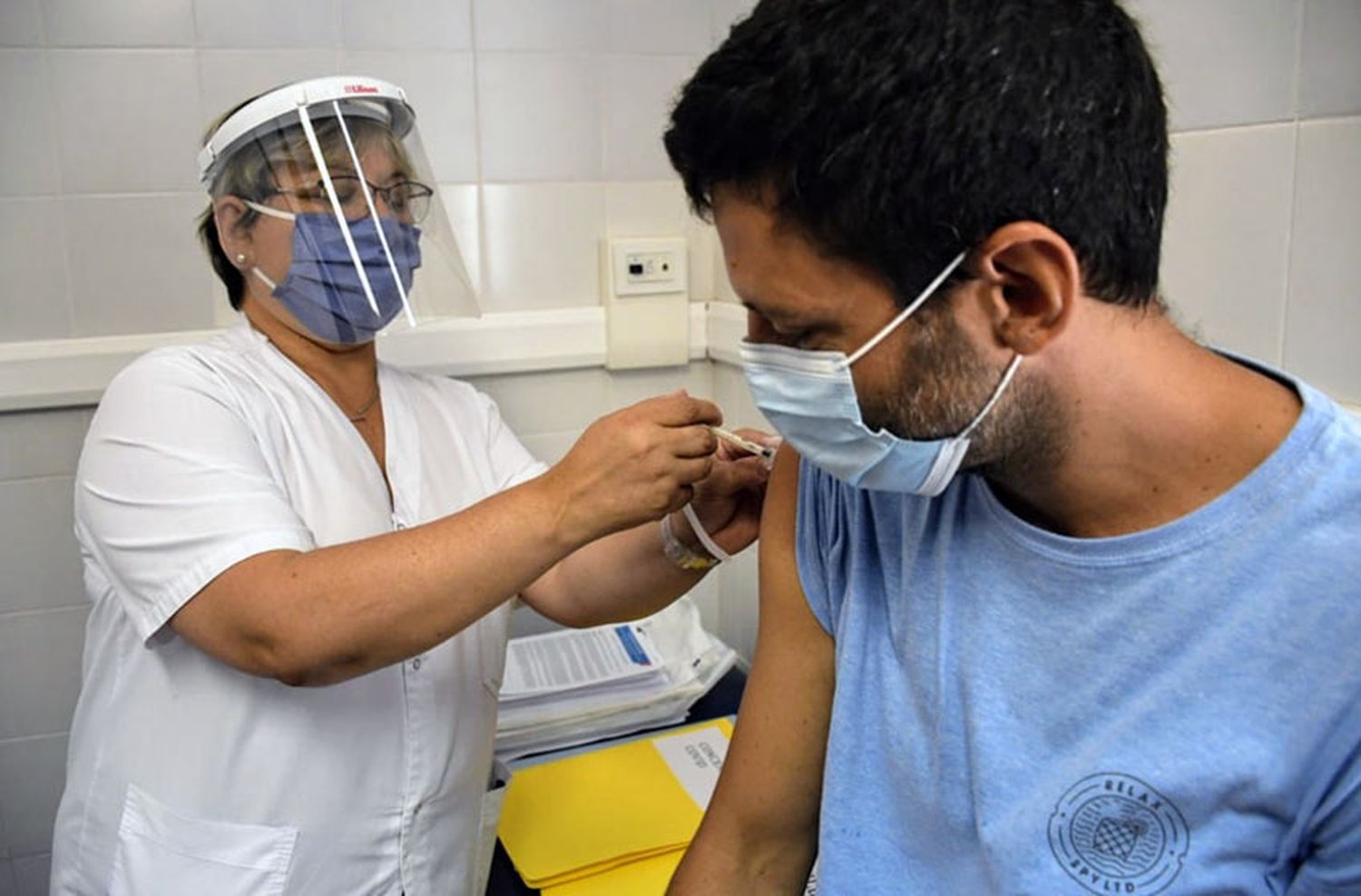 «La vacunación en Santa Fe viene a todo ritmo», afirmaron desde el Ministerio de Salud