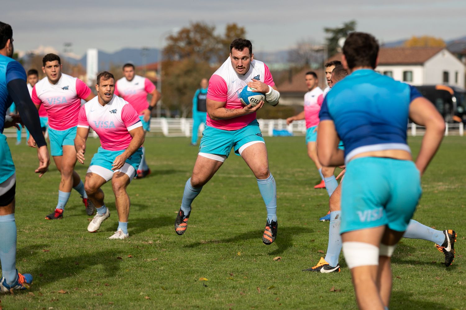 Ignacio Calles y su primera práctica con Argentina XV