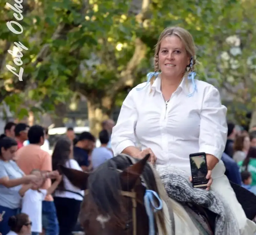 Pasión. Por el campo es la que comparte Viviana Galli