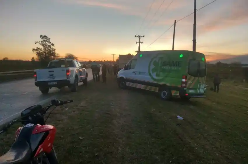 Atropelló, mató, se fugó, pero lo atraparon