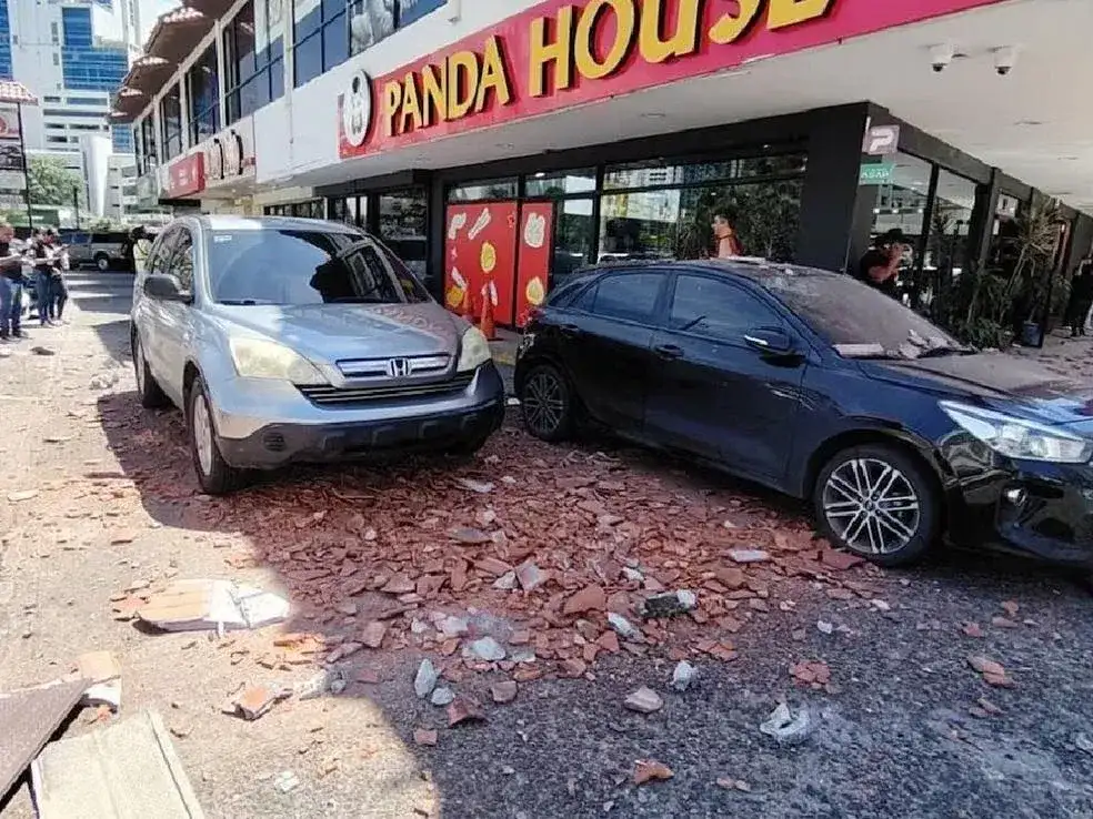 Un fuerte terremoto sacudió a Panamá.