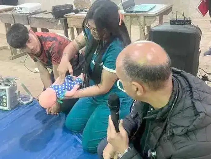 Promueven el aprendizaje sobre 
RCP en la Escuela Agrotécnica N.o 7