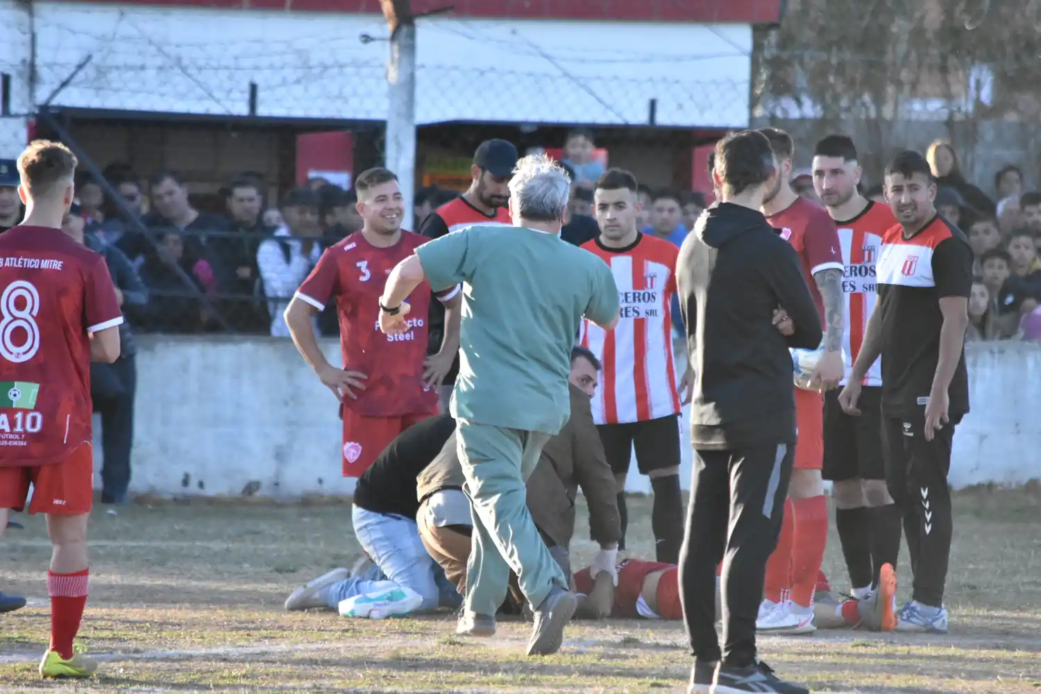 El estado de salud de Mateo Gómez, el futbolista de Mitre hospitalizado: “Fue solo un susto, me siento muy bien”