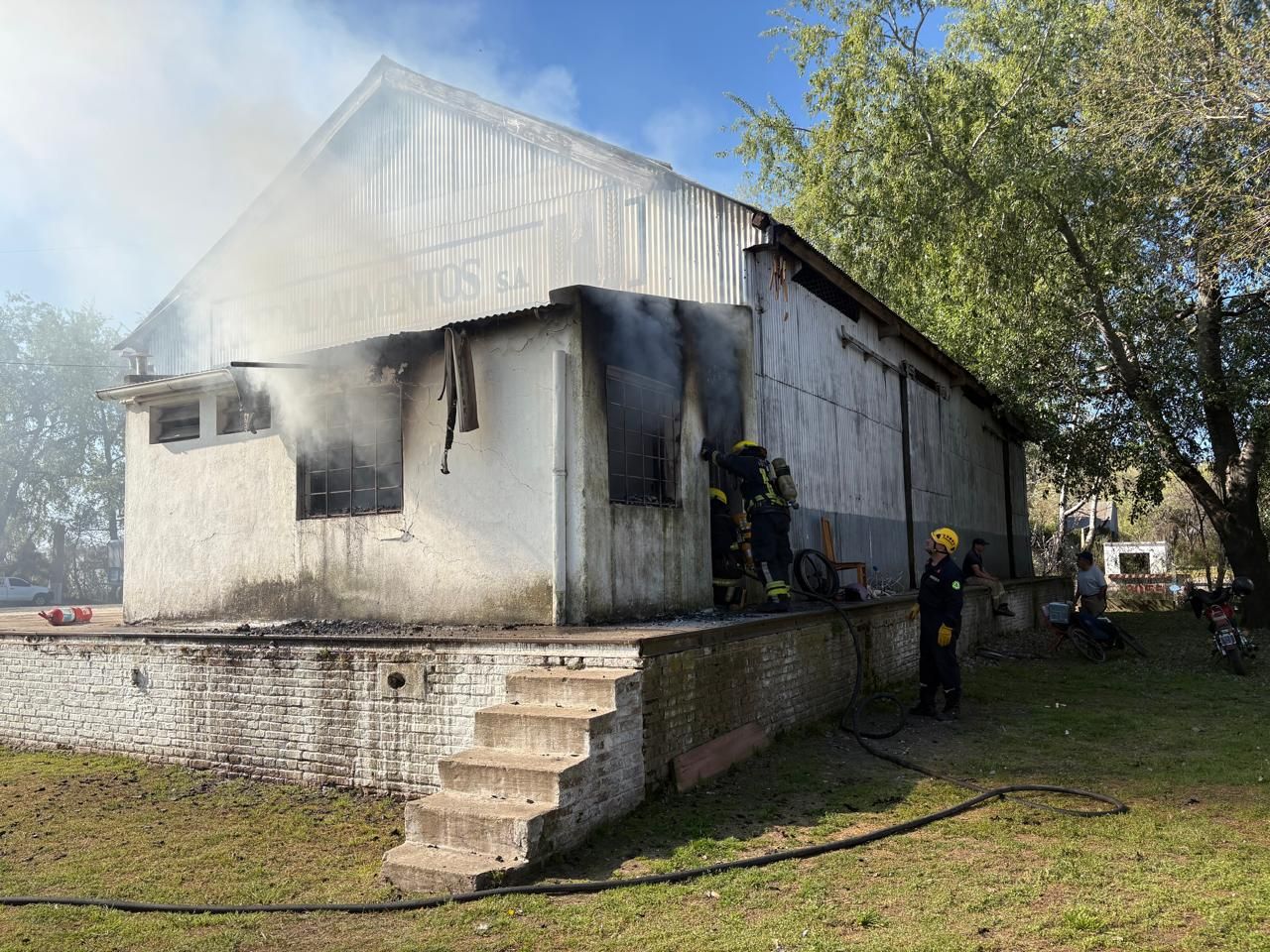 incendio planta