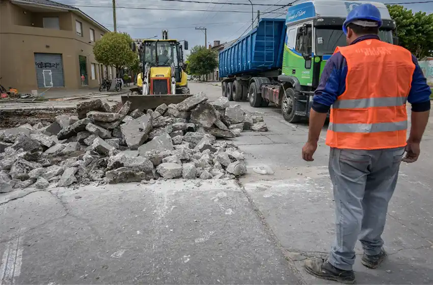 Cortes de tránsito por obras viales de reconstrucción de badenes y cruces