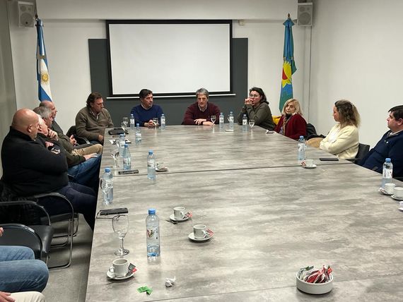 Nicolini presentó las propuestas ante la Cámara Empresaria
