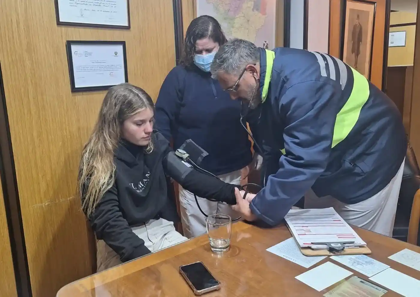 La fotografía anexada a la causa penal. FOTO: Hechos y Derecho.