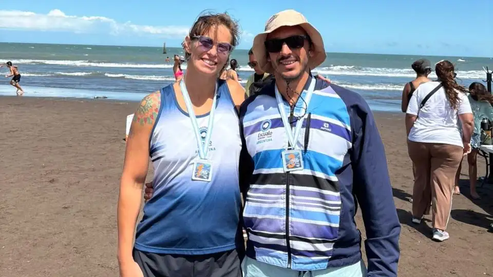Barainca y Agudiak participaron en Monte Hermoso.