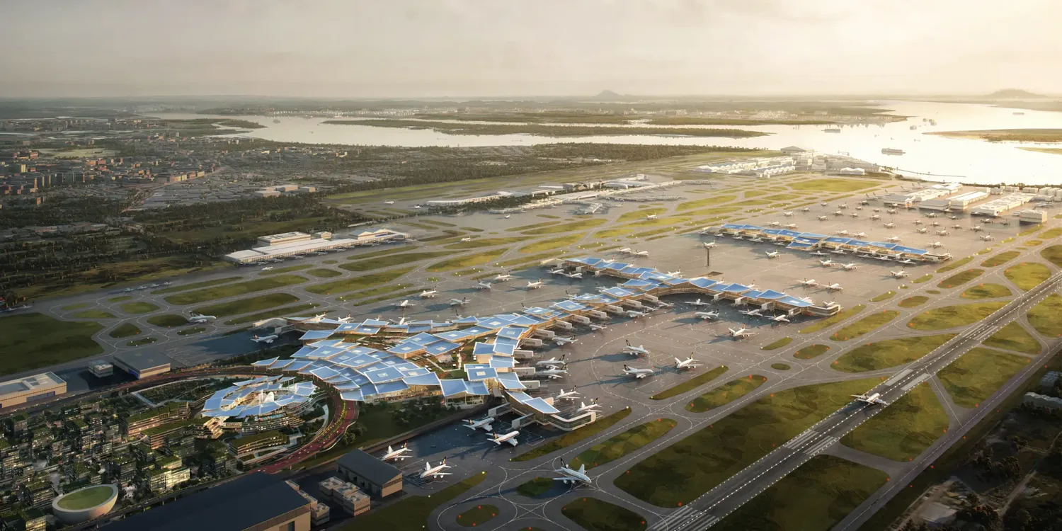 El aeropuerto Changi de Singapur pone primera para su gigantesca nueva Terminal 5