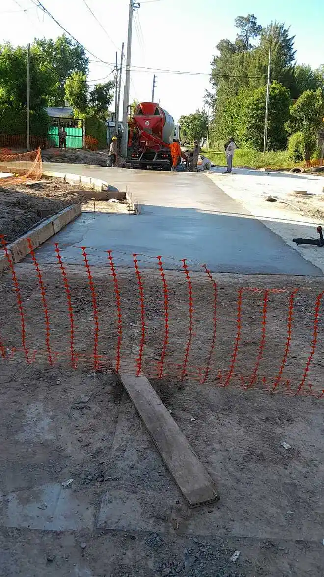 Garín: Avanza la etapa final de la obra de saneamiento del Arroyo Bedoya