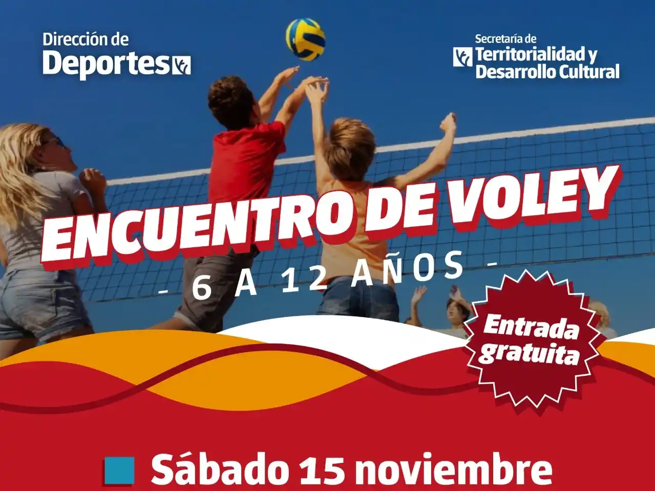 Una jornada para que los niños se diviertan.